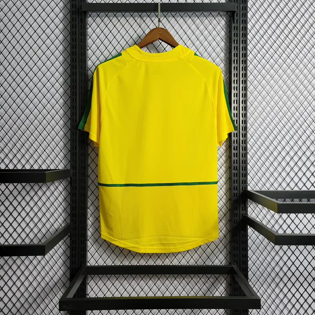 BRAZIL 2002 HOME SHIRT