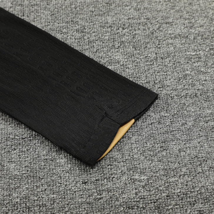 BARCELONA BLACK AND YELLOW TRACKSUIT