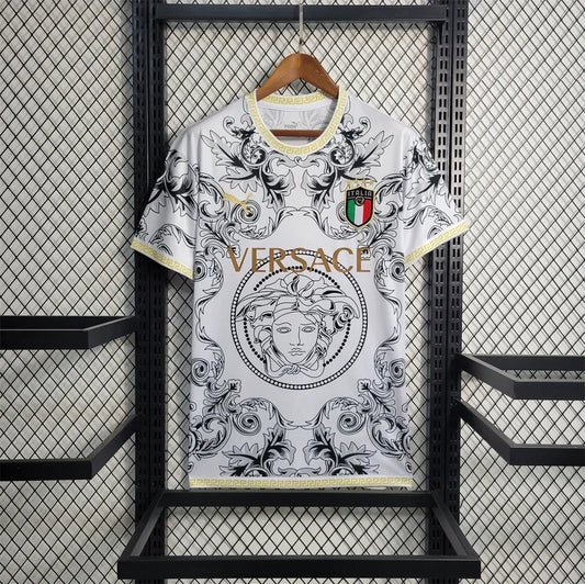 ITALY 2023 CONCEPT VERSACE WHITE HOME SHIRT