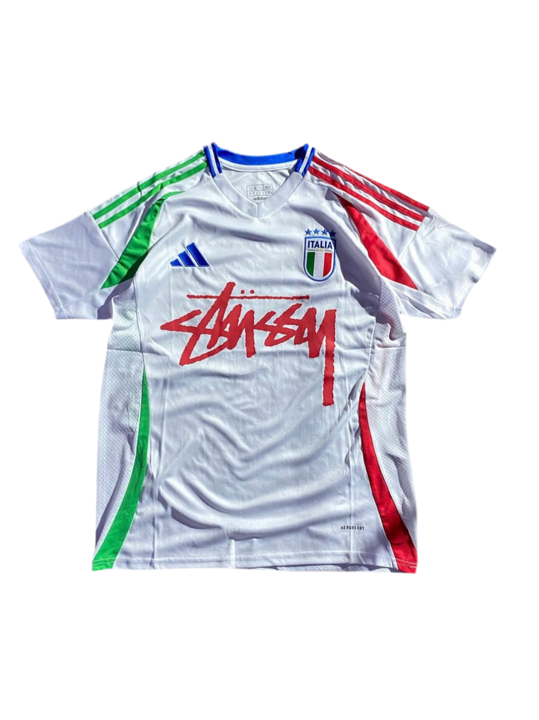 ITALY X STUSSY - JERSEY WHITE