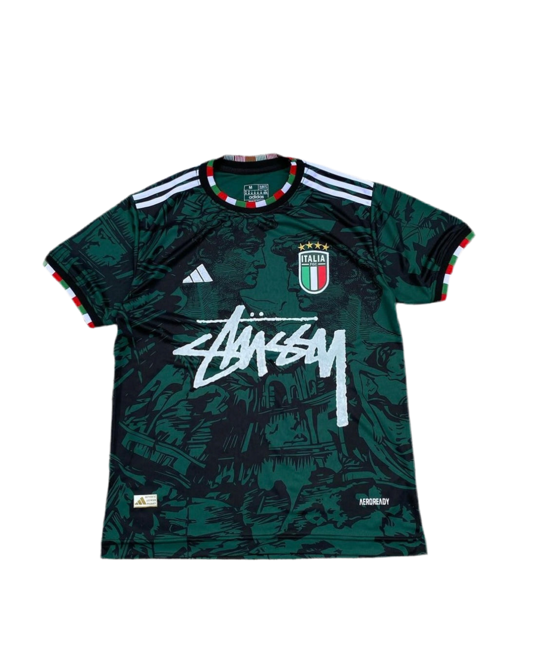 ITALY X STUSSY - JERSEY GREEN