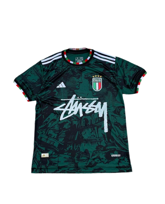 ITALY X STUSSY - JERSEY GREEN