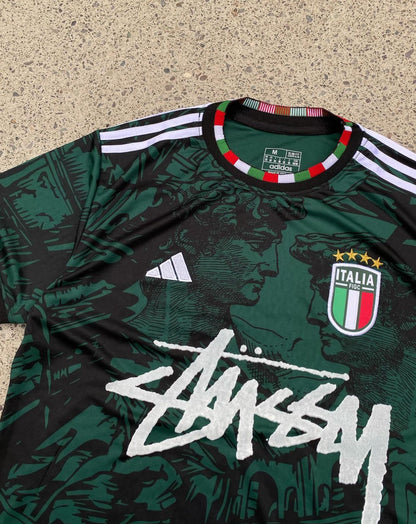 ITALY X STUSSY - JERSEY GREEN