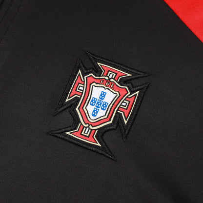 PORTUGAL BLACK AND RED TRACKSUIT