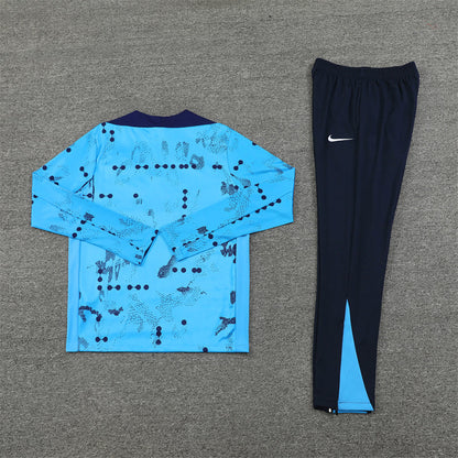 CHELSEA DARK AND LIGHT BLUE TRACKSUIT