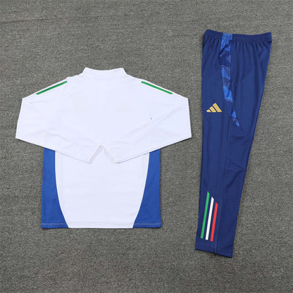 ITALY BLUE AND WHITE TRACKSUIT