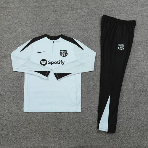 BARCELONA BLACK AND WHITE TRACKSUIT