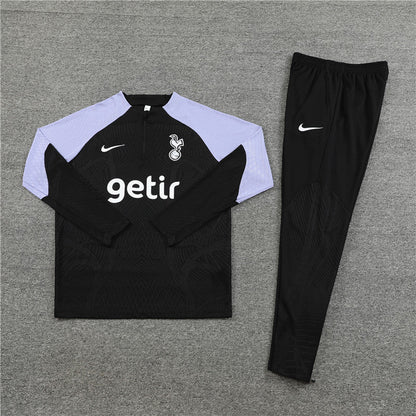 TOTTENHAM BLACK TRACKSUIT