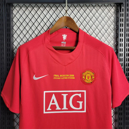 MANCHESTER UNITED 2007/08 HOME SHIRT