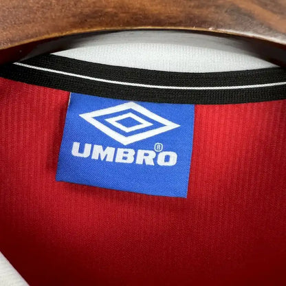 MANCHESTER UNITED FC CLASSIC LONG SLEEVE SHIRT 1998-99
