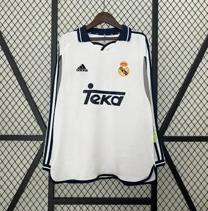 REAL MADRID CLASSIC LONG SLEEVE SHIRT 2000-01