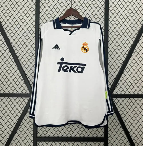 REAL MADRID CLASSIC LONG SLEEVE SHIRT 2000-01