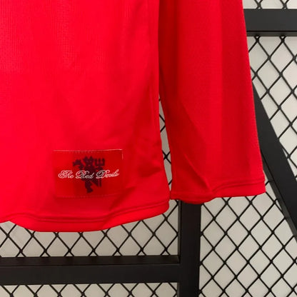 MANCHESTER UNITED FC CLASSIC LONG SLEEVE SHIRT 2007-08