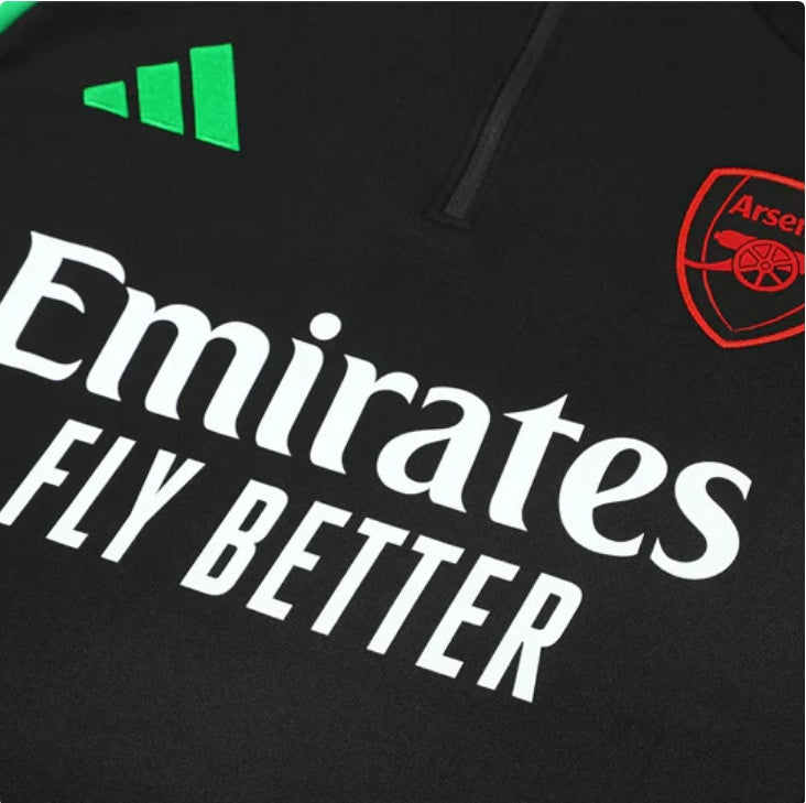 ARSENAL BLACK TRACKSUIT