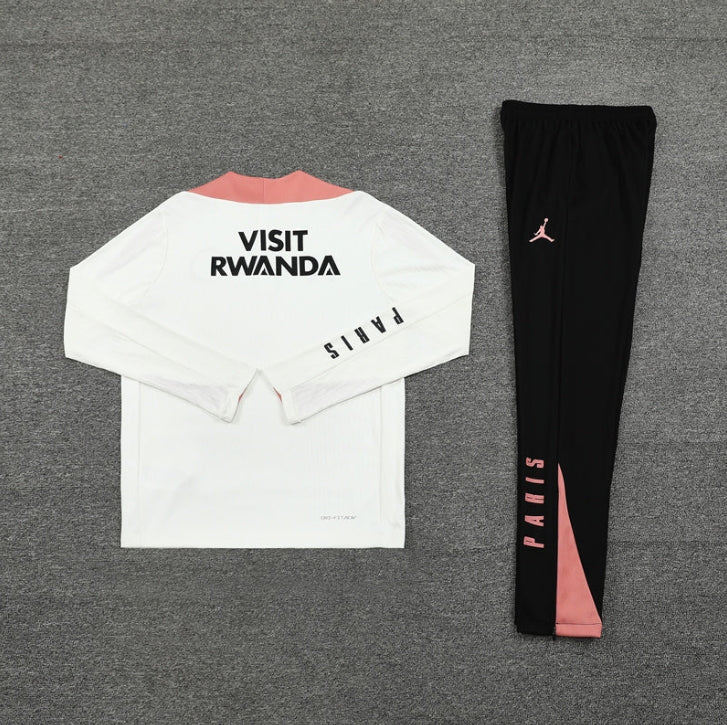PSG BLACK AND WHITE TRACKSUIT