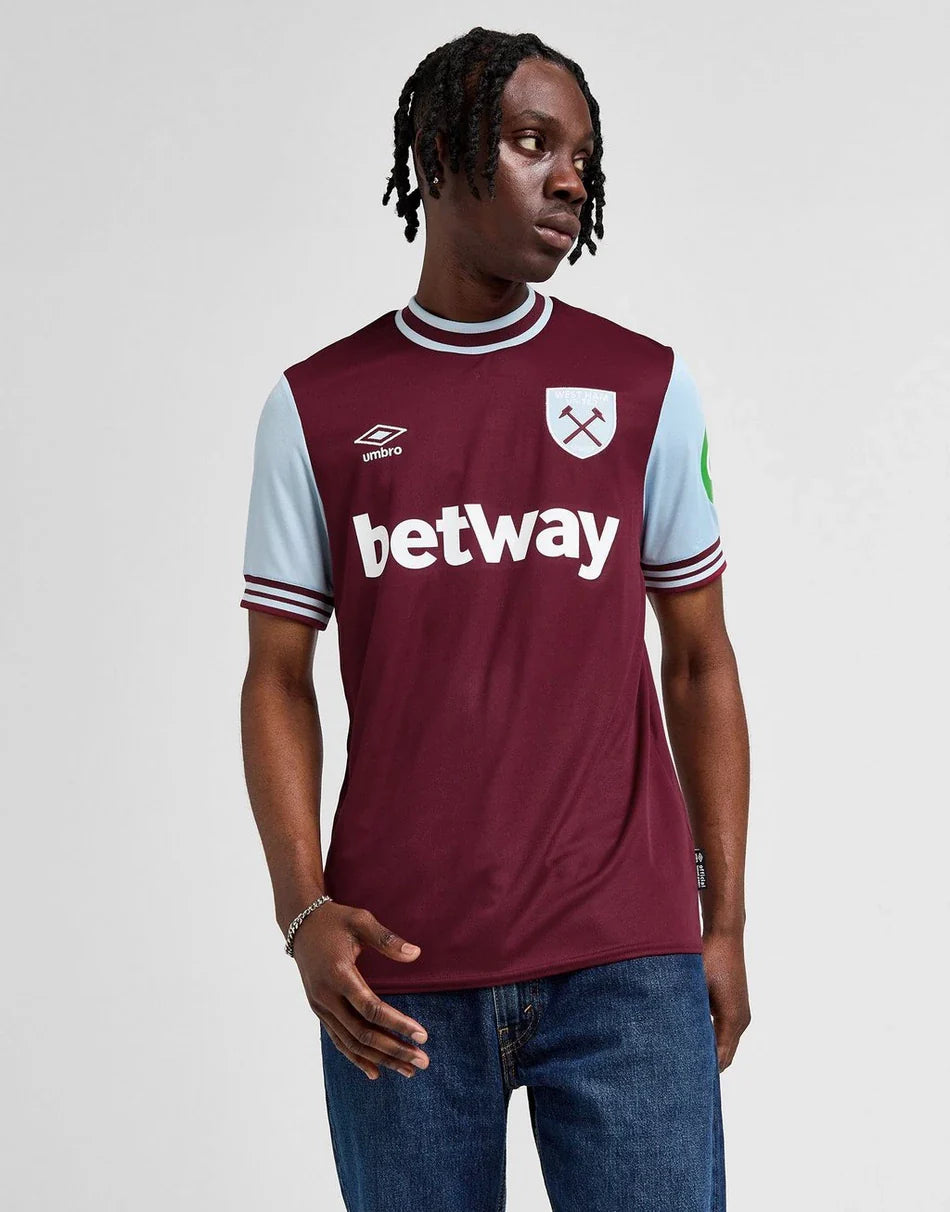 WEST HAM UNITED FC 2024/25 HOME SHIRT