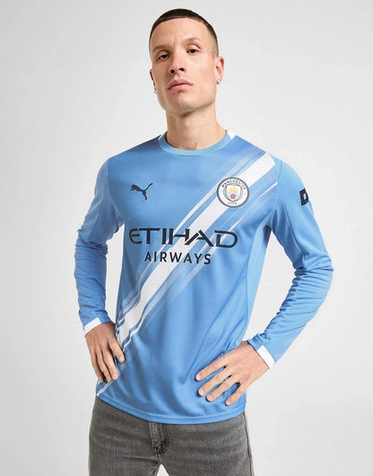 PUMA MANCHESTER CITY FC 2025/26 LONG SLEEVE HOME SHIRT