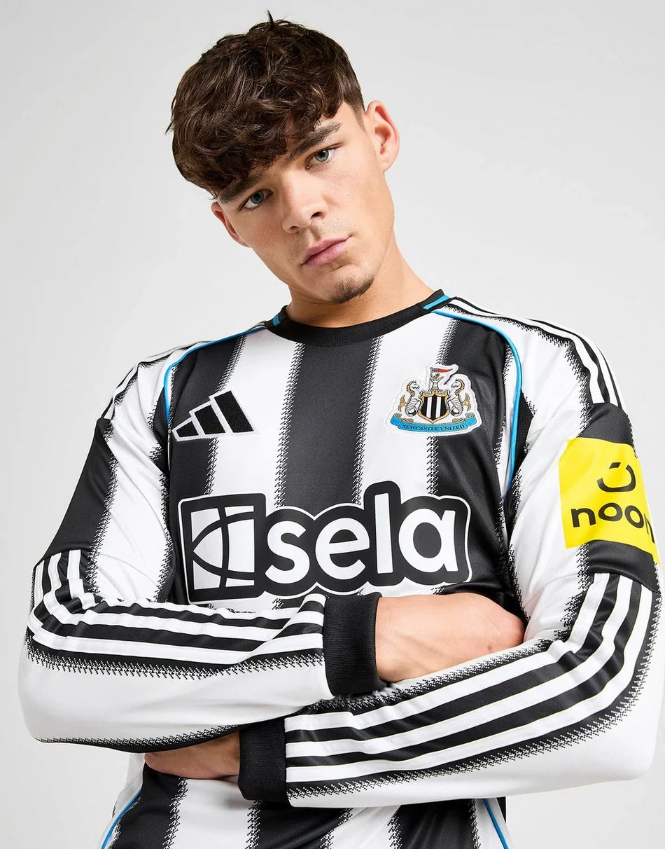 ADIDAS NEWCASTLE UNITED FC 2025/26 LONG SLEEVE HOME SHIRT