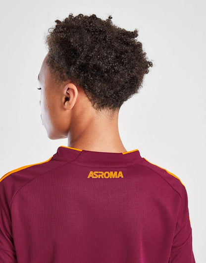 ADIDAS AS ROMA 2025/26 HOME SHIRT JUNIOR