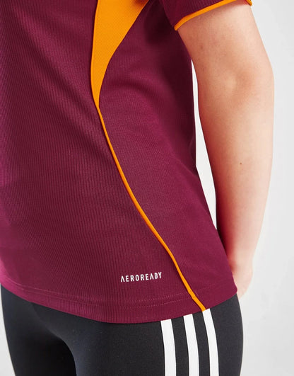 ADIDAS AS ROMA 2025/26 HOME SHIRT JUNIOR