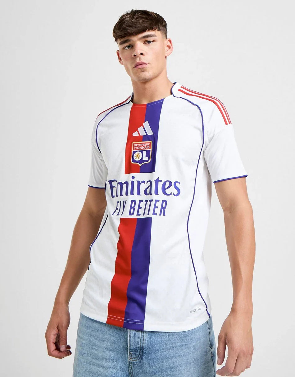 ADIDAS OLYMPIQUE LYON 2025/26 HOME SHIRT