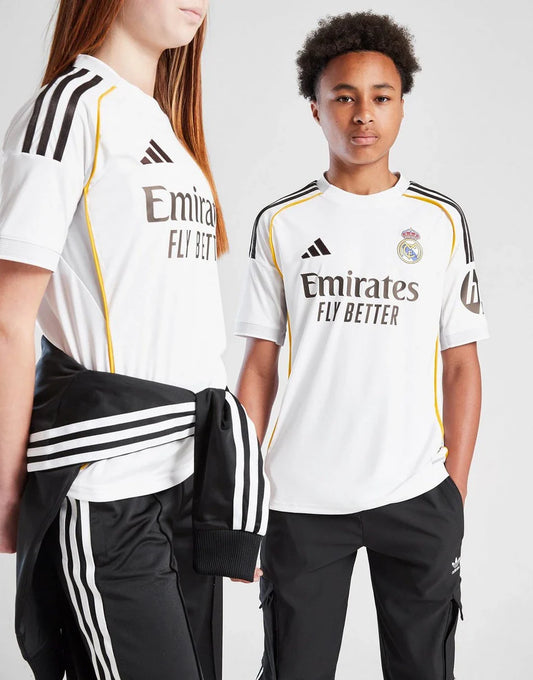 ADIDAS REAL MADRID 2025/26 HOME SHIRT JUNIOR