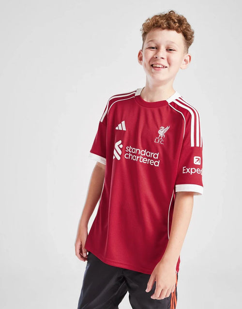 ADIDAS LIVERPOOL FC 2025/26 HOME SHIRT JUNIOR