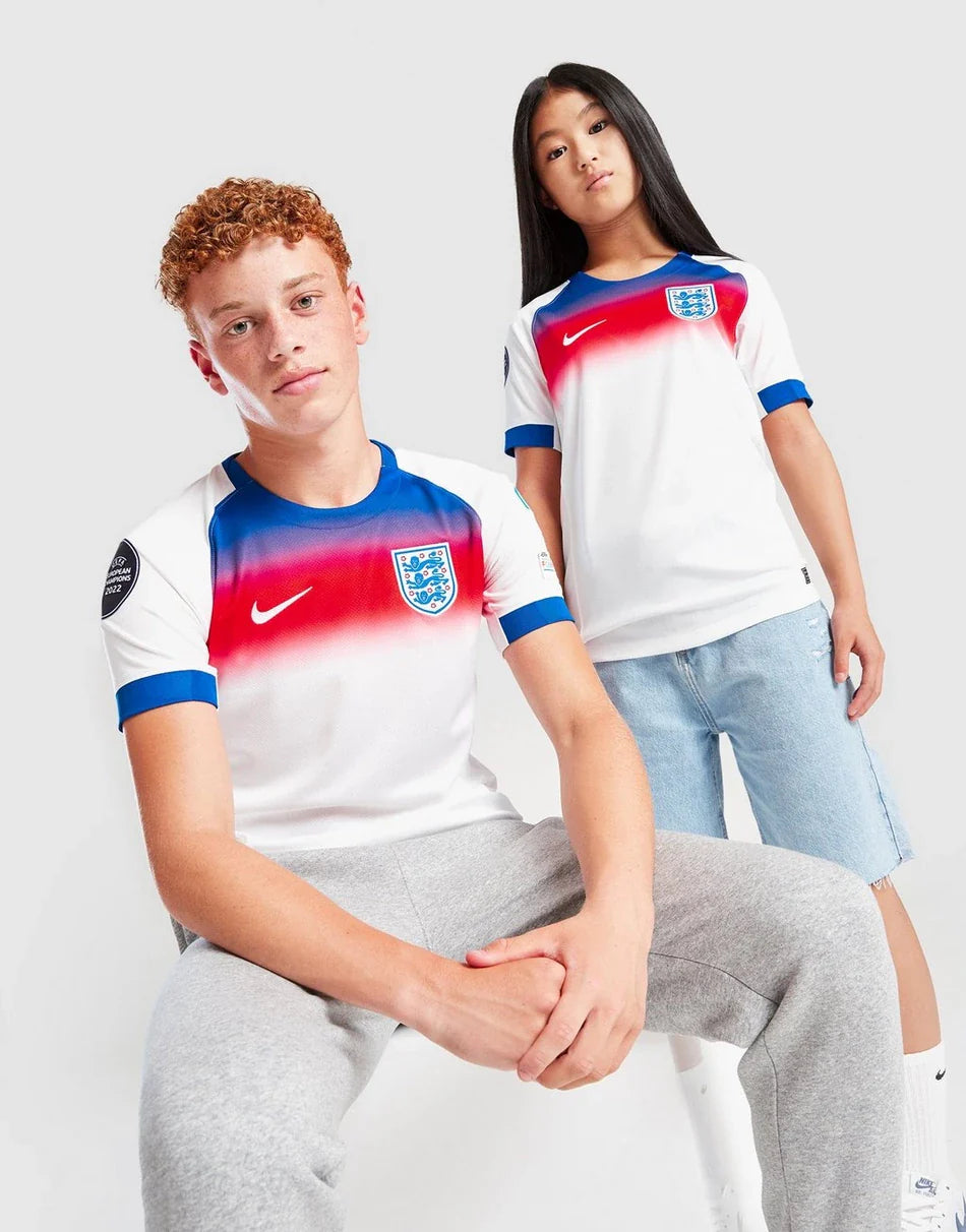 NIKE ENGLAND WEC 2025 BADGE HOME SHIRT JUNIOR