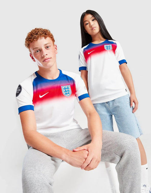 NIKE ENGLAND WEC 2025 BADGE HOME SHIRT JUNIOR