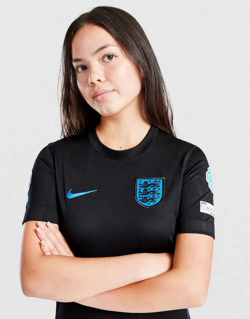 NIKE ENGLAND WEC 2025 BADGE AWAY SHIRT JUNIOR
