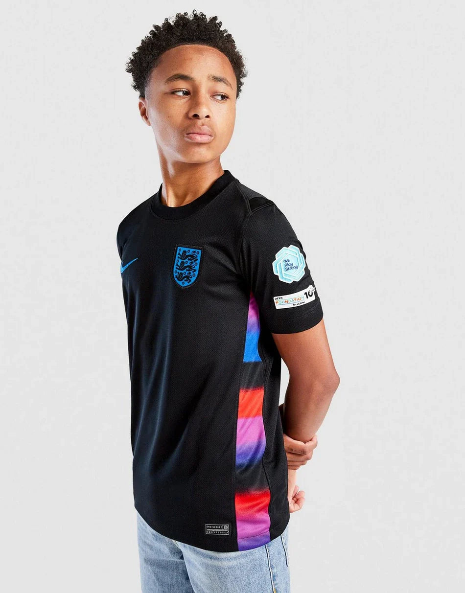 NIKE ENGLAND WEC 2025 BADGE AWAY SHIRT JUNIOR