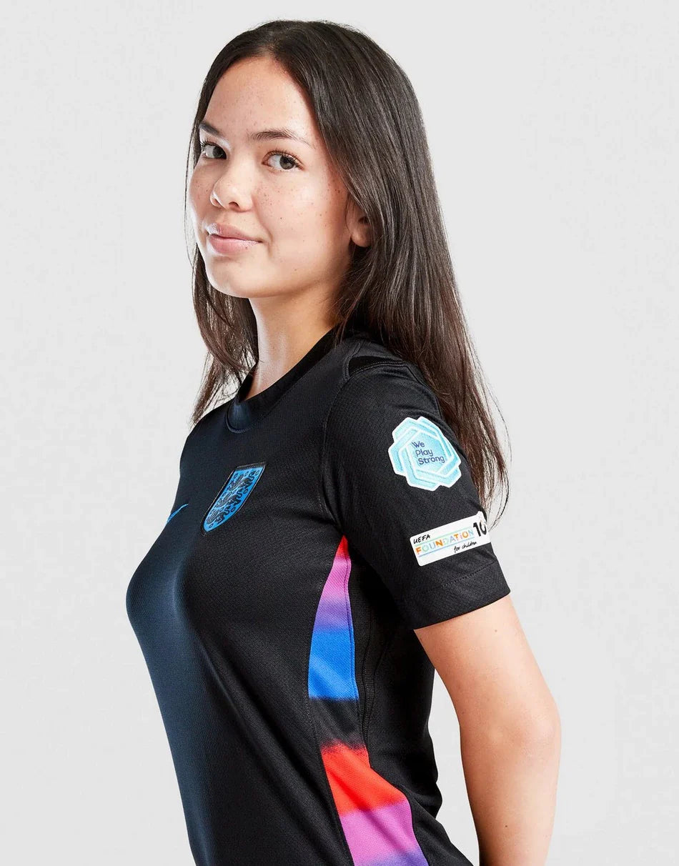 NIKE ENGLAND WEC 2025 BADGE AWAY SHIRT JUNIOR