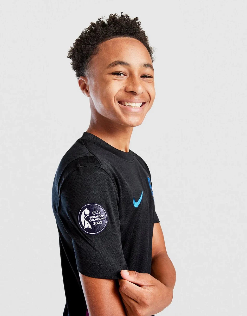 NIKE ENGLAND WEC 2025 BADGE AWAY SHIRT JUNIOR