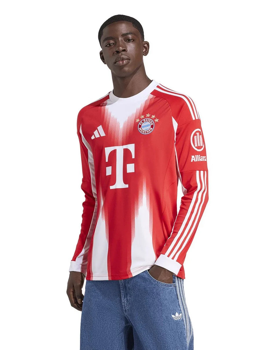 ADIDAS FC BAYERN 25/26 LONG SLEEVE HOME JERSEY